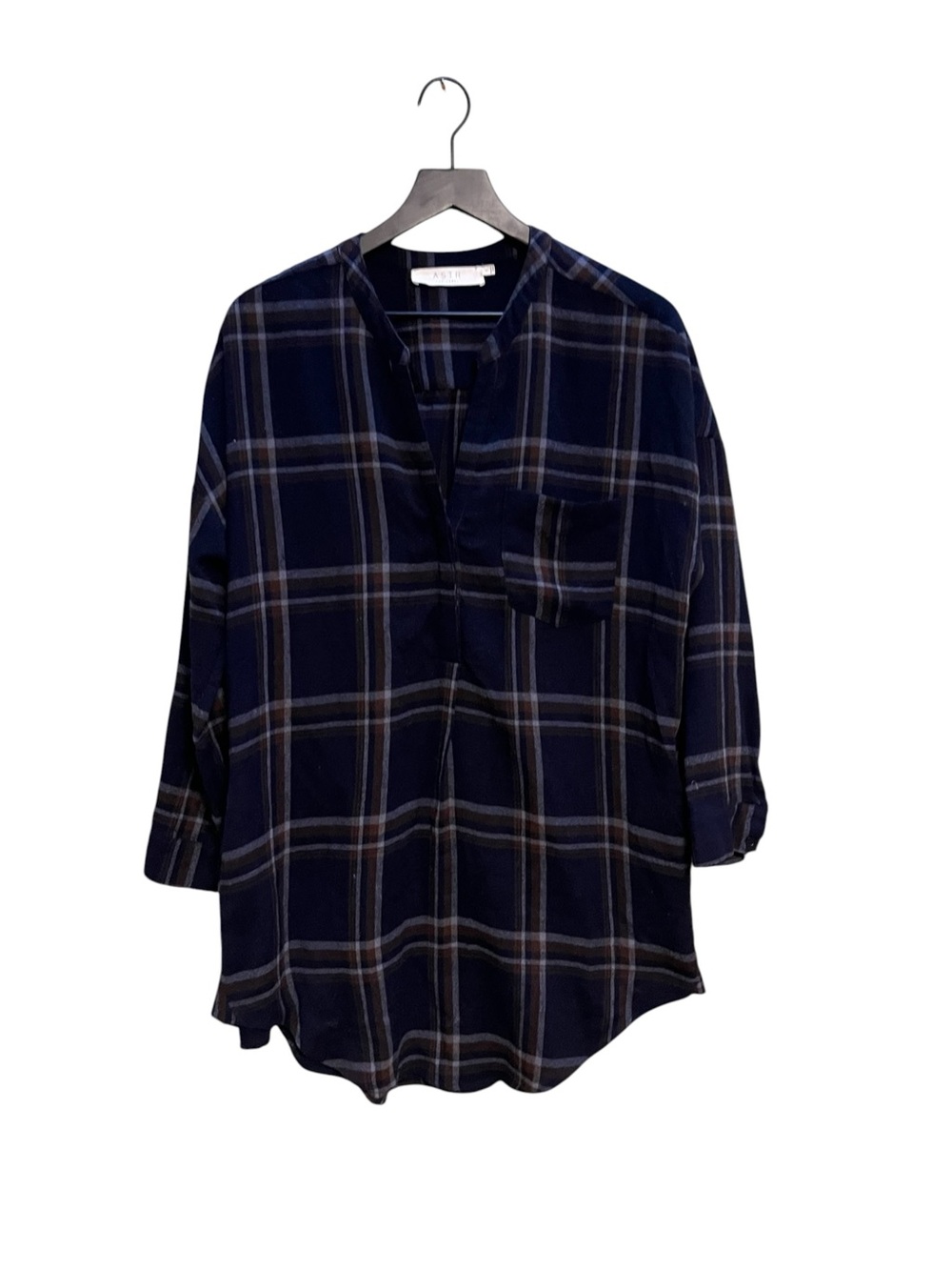 ASTR  Plaid shirt dress size small